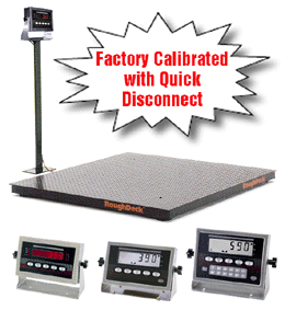 RoughDeck R-n-R is factory calibrated with quick disconnect.