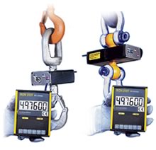 Eilon RON 2501 Hook Crane Scale/Shackle Dynamometer w/Wireless Indicator 