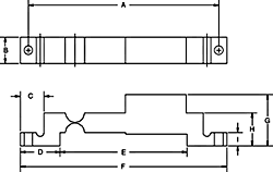 Dimensions- RL8025 Skirted Tank Structural Sensor